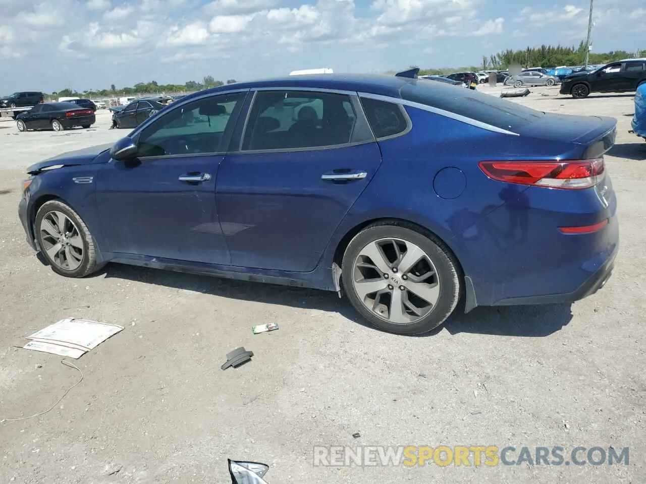 2 Photograph of a damaged car 5XXGT4L33KG361047 KIA OPTIMA 2019