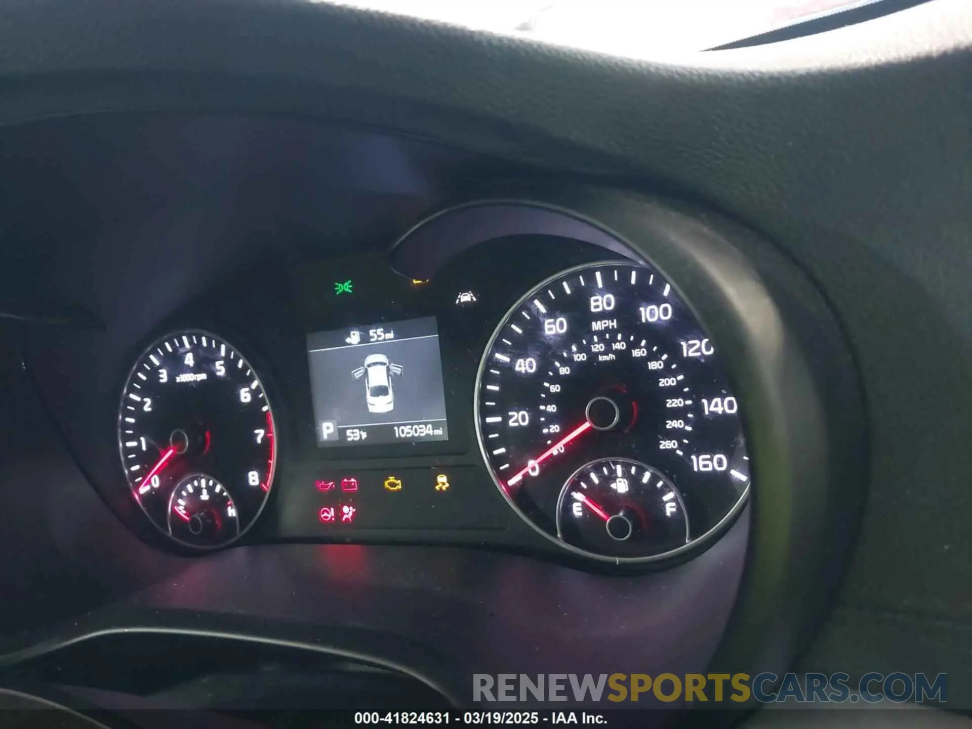 16 Photograph of a damaged car 5XXGT4L33KG363512 KIA OPTIMA 2019