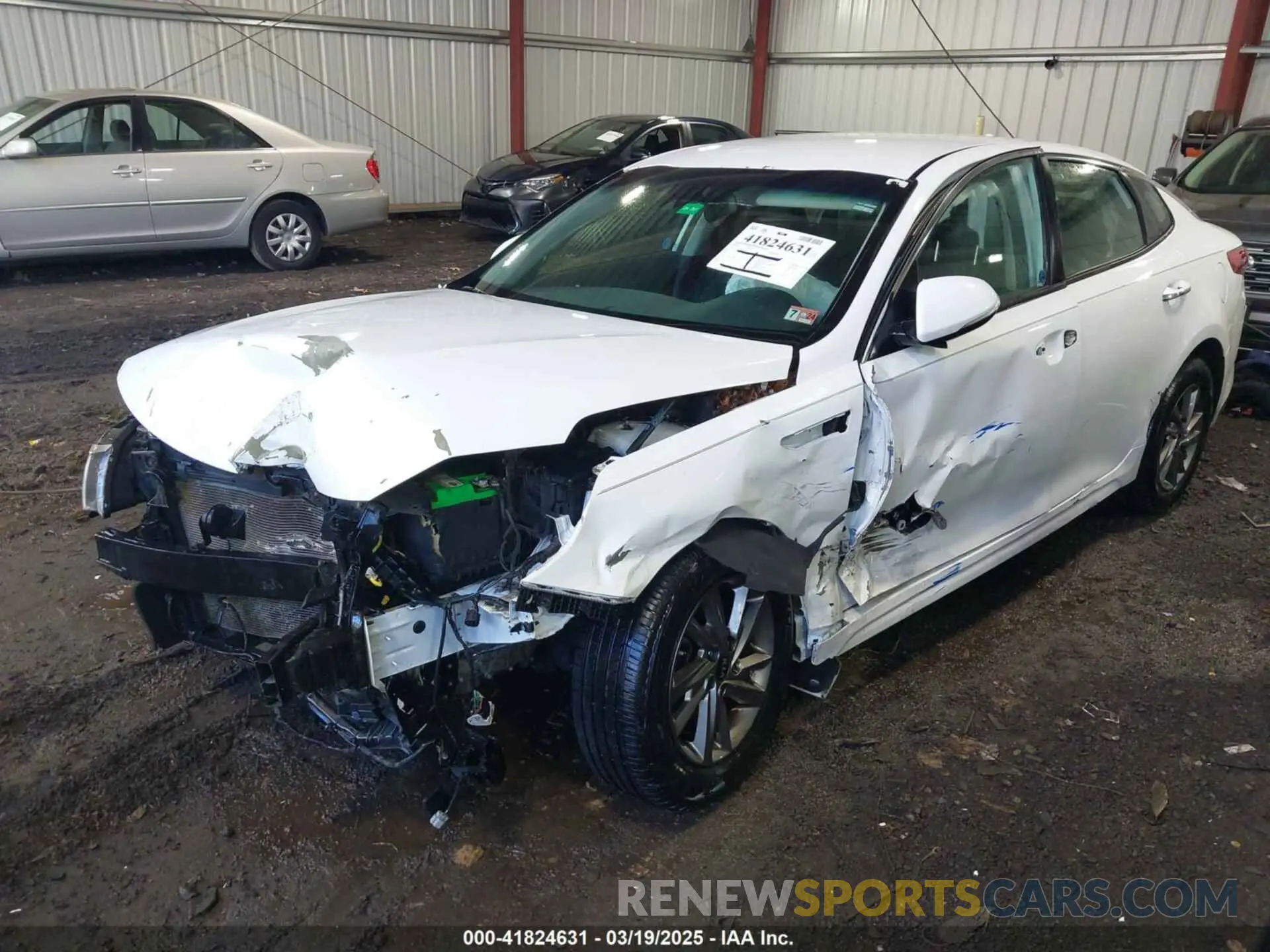 6 Photograph of a damaged car 5XXGT4L33KG363512 KIA OPTIMA 2019