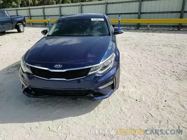 10 Photograph of a damaged car 5XXGT4L33KG367625 KIA OPTIMA 2019