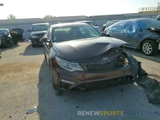 10 Photograph of a damaged car 5XXGT4L34KG275374 KIA OPTIMA 2019