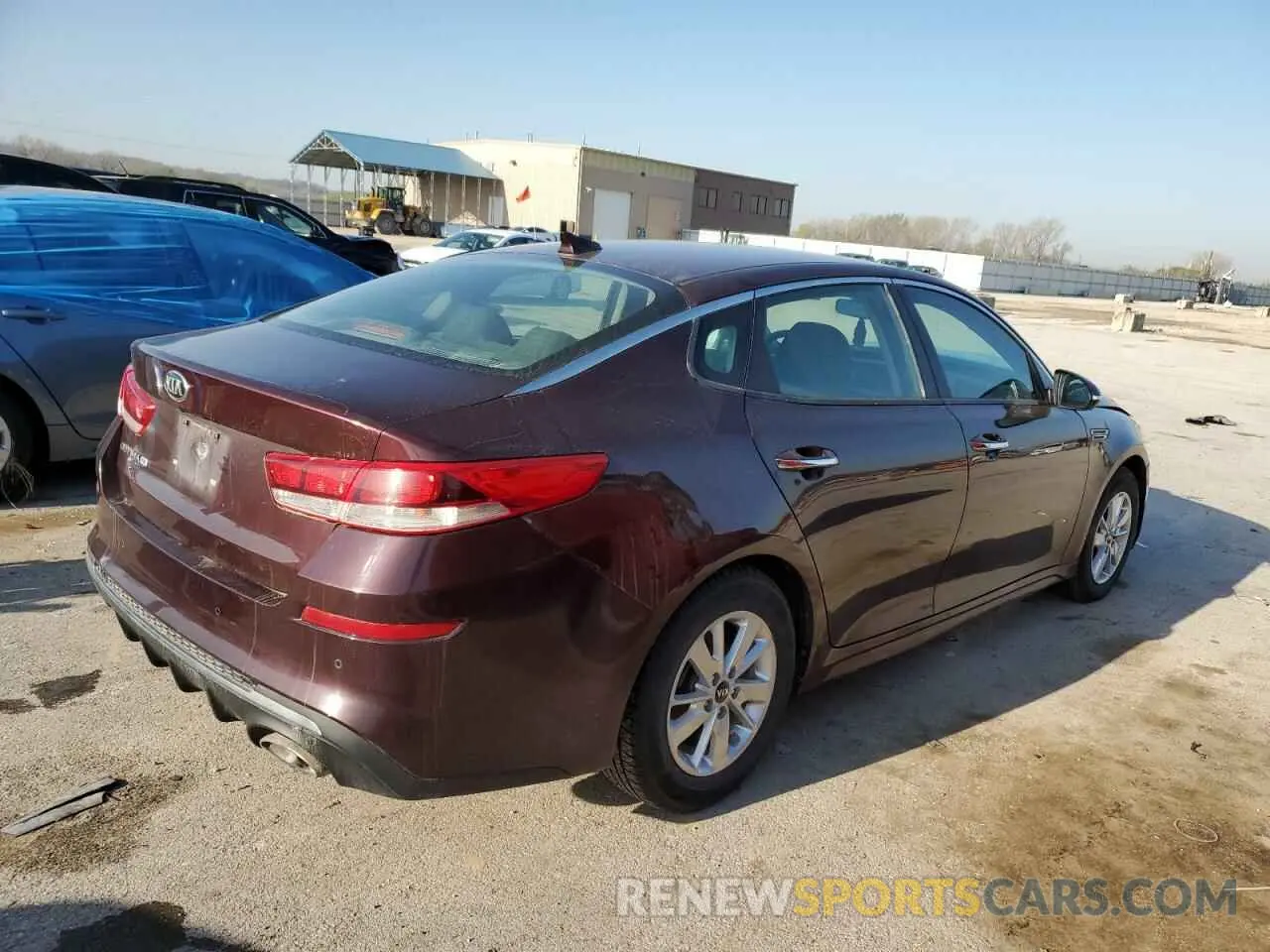 3 Photograph of a damaged car 5XXGT4L34KG275374 KIA OPTIMA 2019