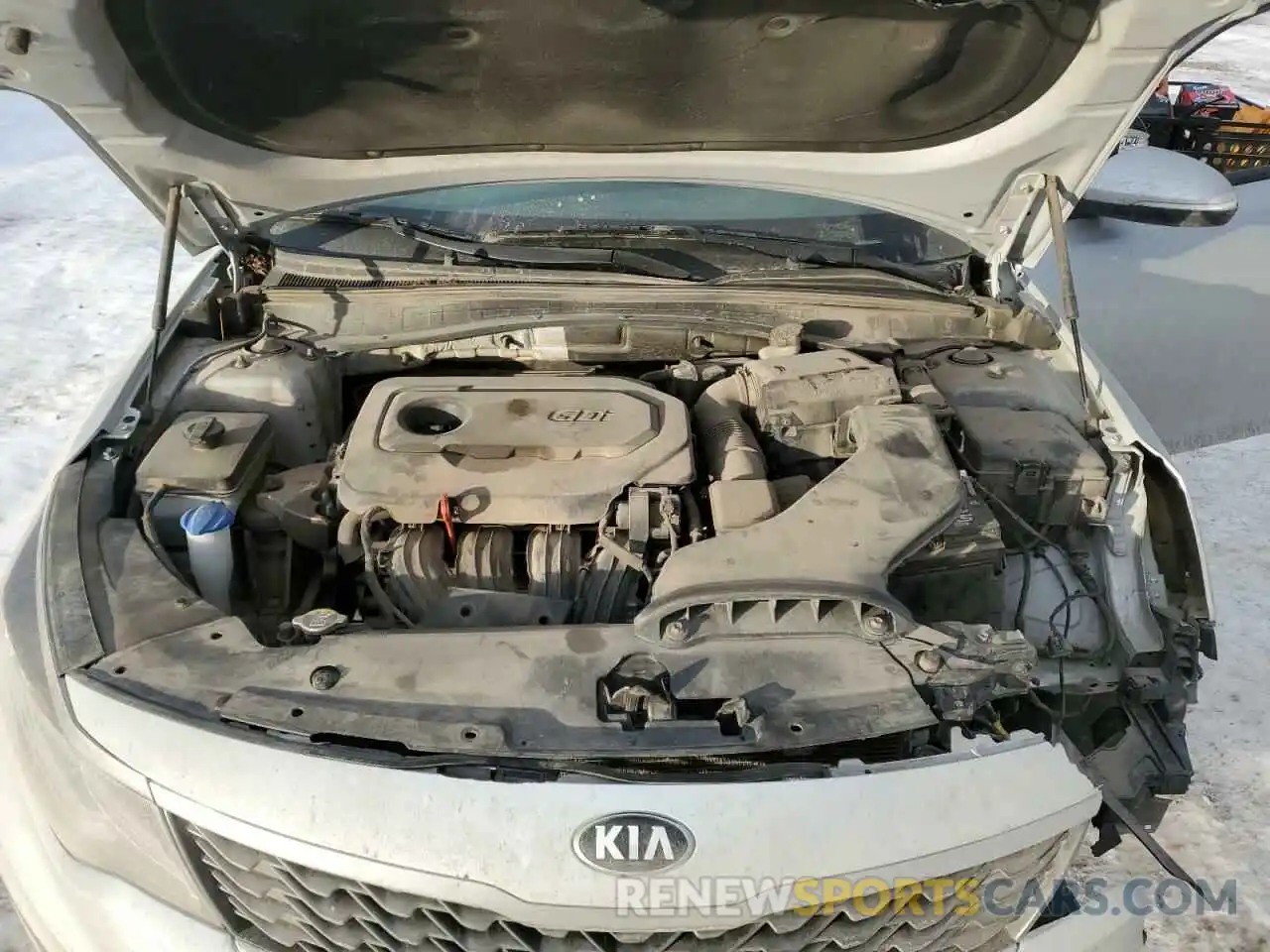 11 Photograph of a damaged car 5XXGT4L34KG276900 KIA OPTIMA 2019