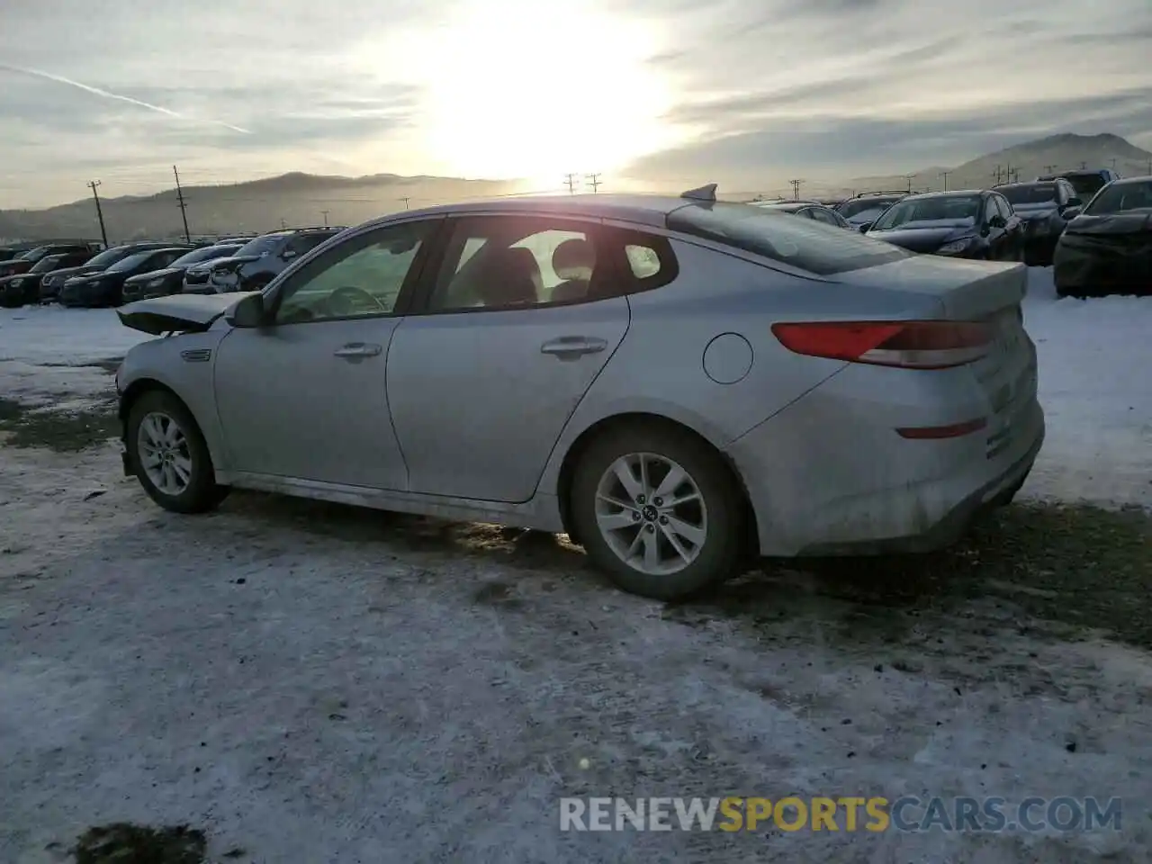 2 Photograph of a damaged car 5XXGT4L34KG276900 KIA OPTIMA 2019