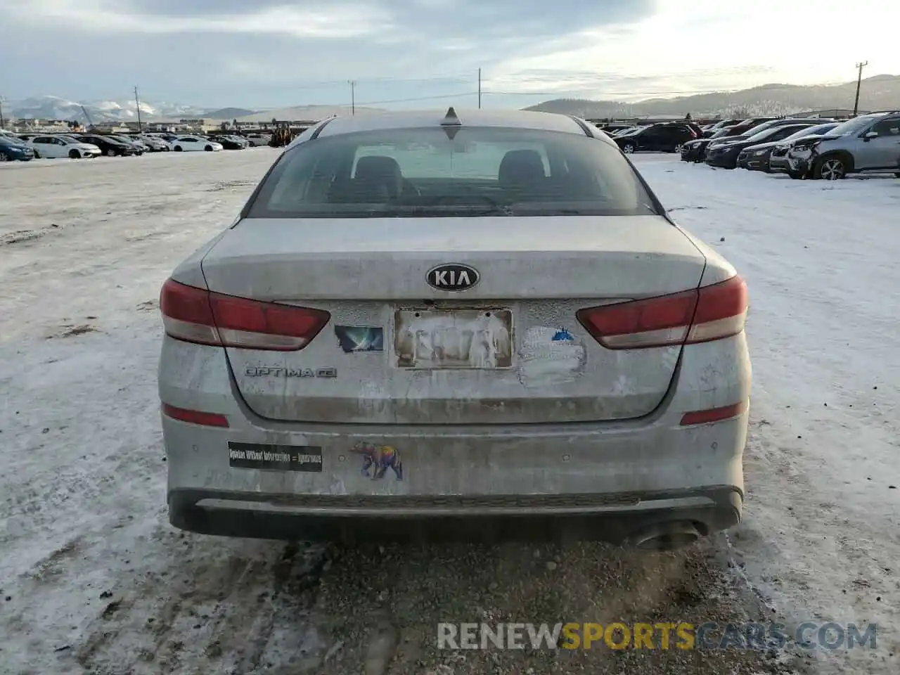 6 Photograph of a damaged car 5XXGT4L34KG276900 KIA OPTIMA 2019