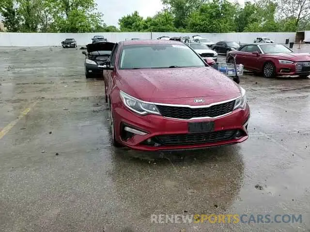 13 Photograph of a damaged car 5XXGT4L34KG295981 KIA OPTIMA 2019