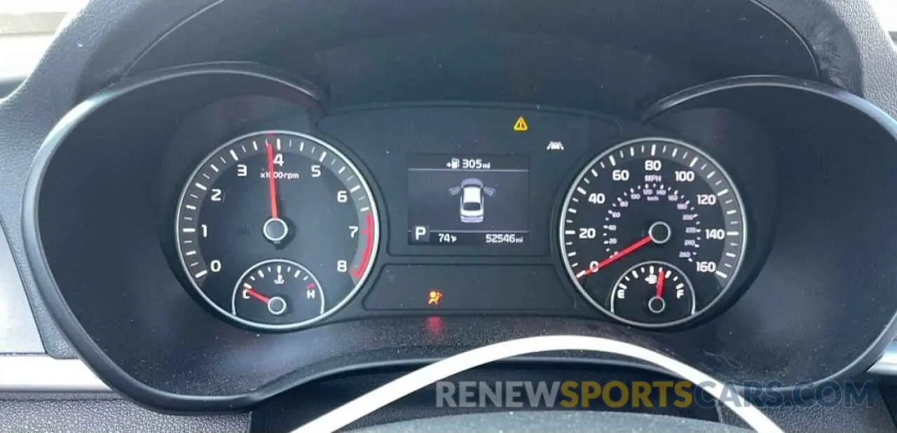 9 Photograph of a damaged car 5XXGT4L34KG300435 KIA OPTIMA 2019