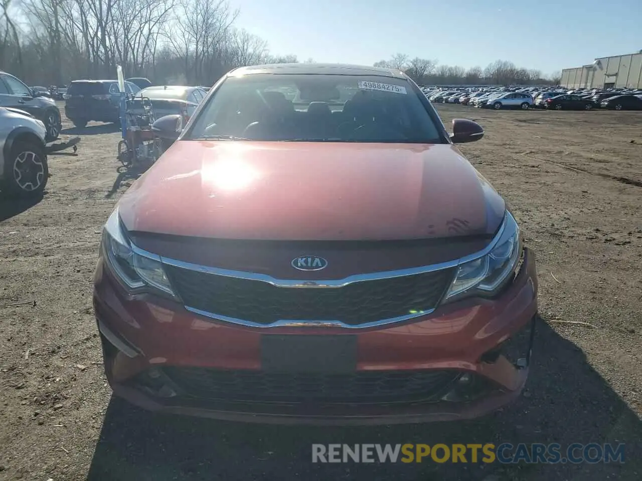 5 Photograph of a damaged car 5XXGT4L34KG303304 KIA OPTIMA 2019