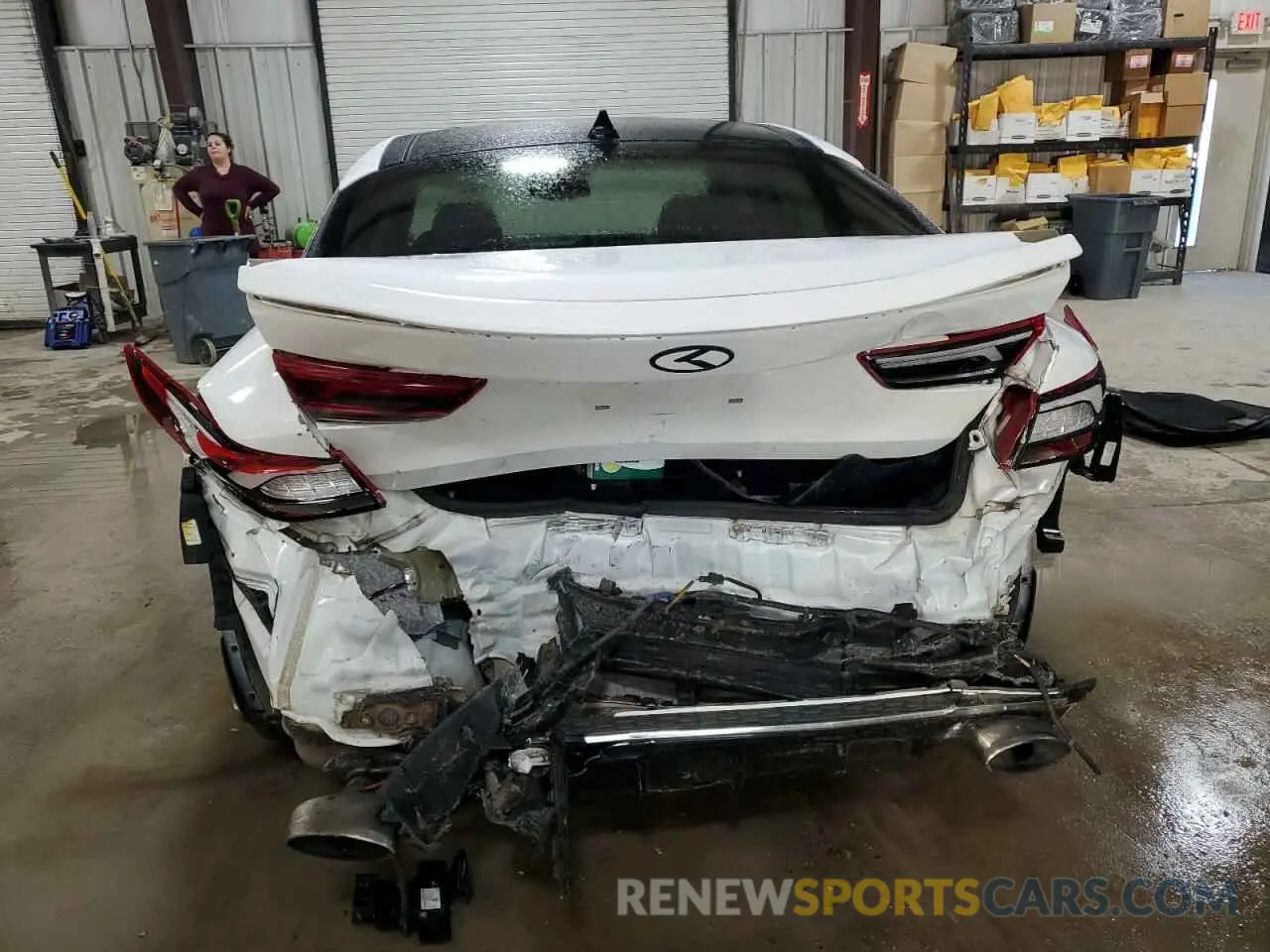 6 Photograph of a damaged car 5XXGT4L34KG307028 KIA OPTIMA 2019