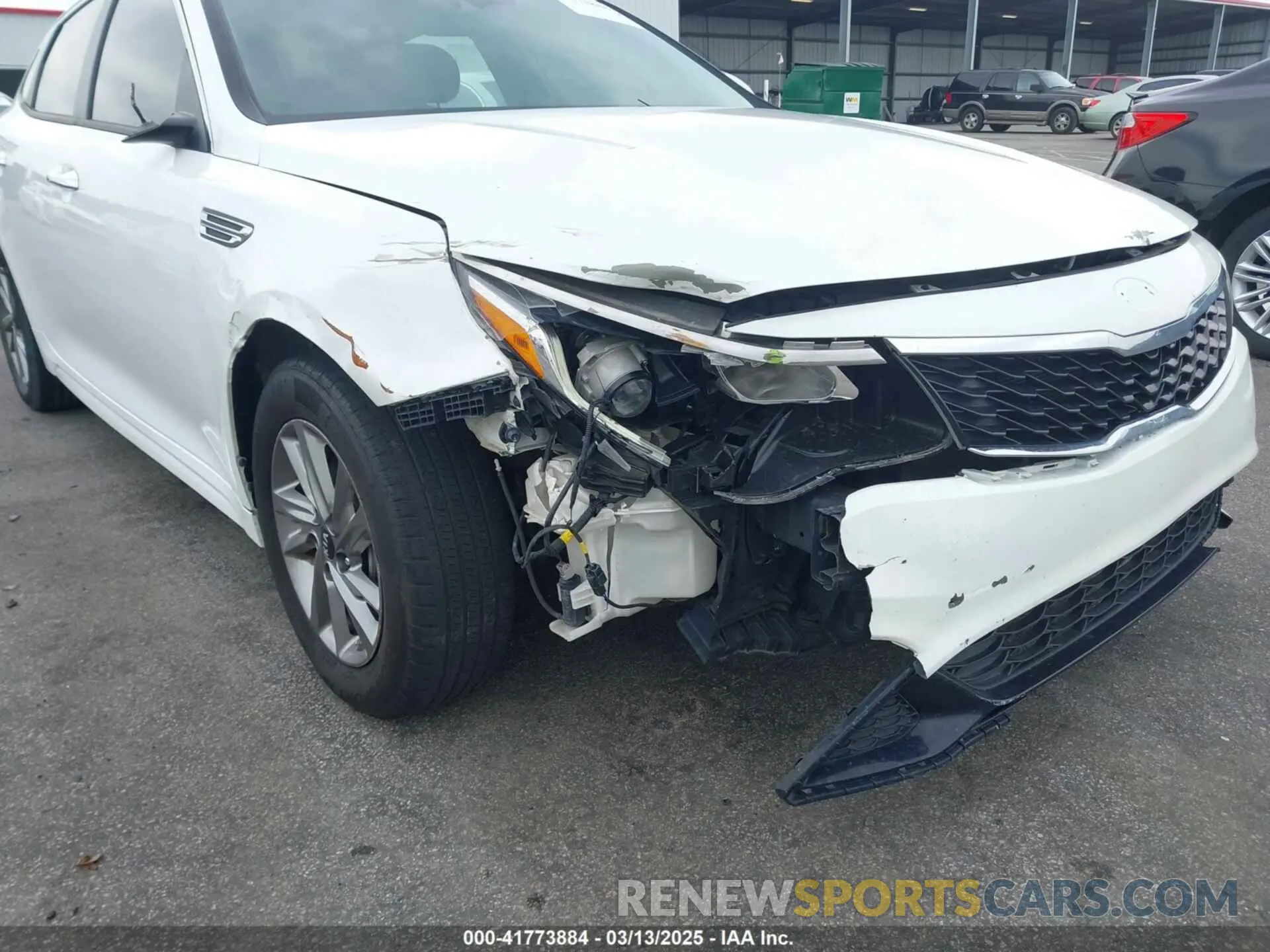 6 Photograph of a damaged car 5XXGT4L34KG321043 KIA OPTIMA 2019