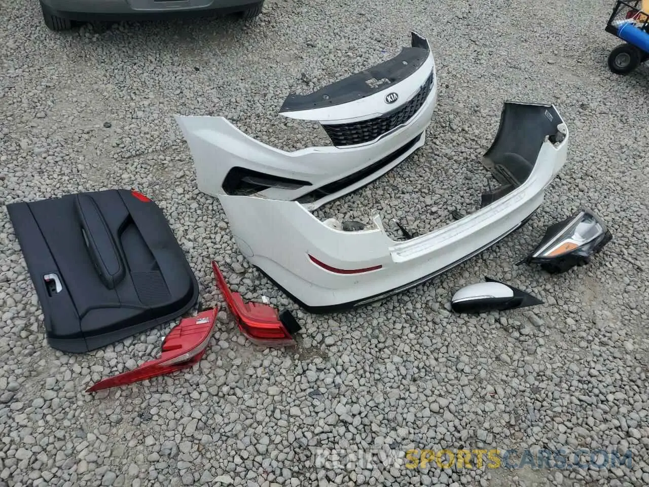 12 Photograph of a damaged car 5XXGT4L34KG333080 KIA OPTIMA 2019