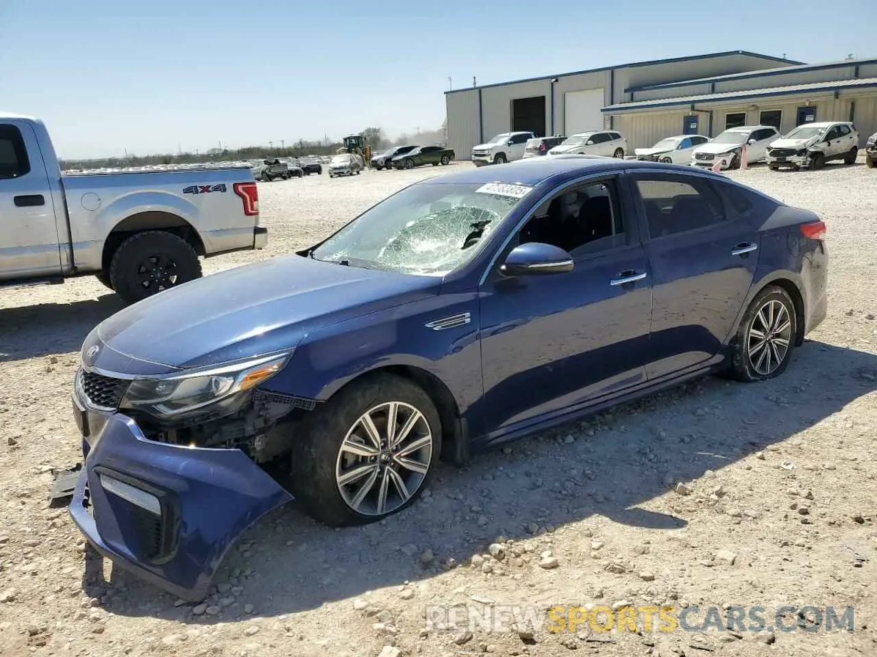 1 Photograph of a damaged car 5XXGT4L34KG350946 KIA OPTIMA 2019