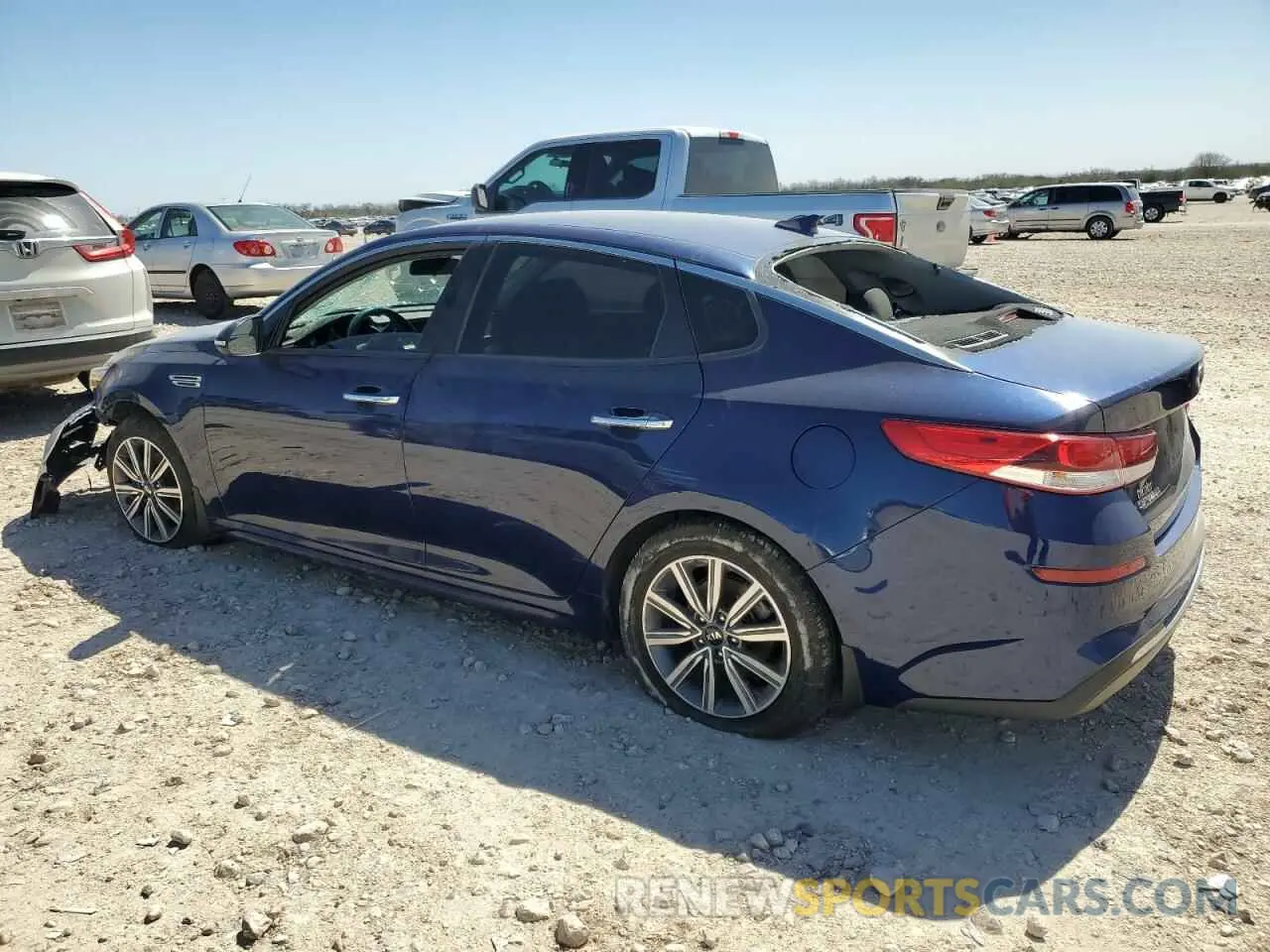 2 Photograph of a damaged car 5XXGT4L34KG350946 KIA OPTIMA 2019