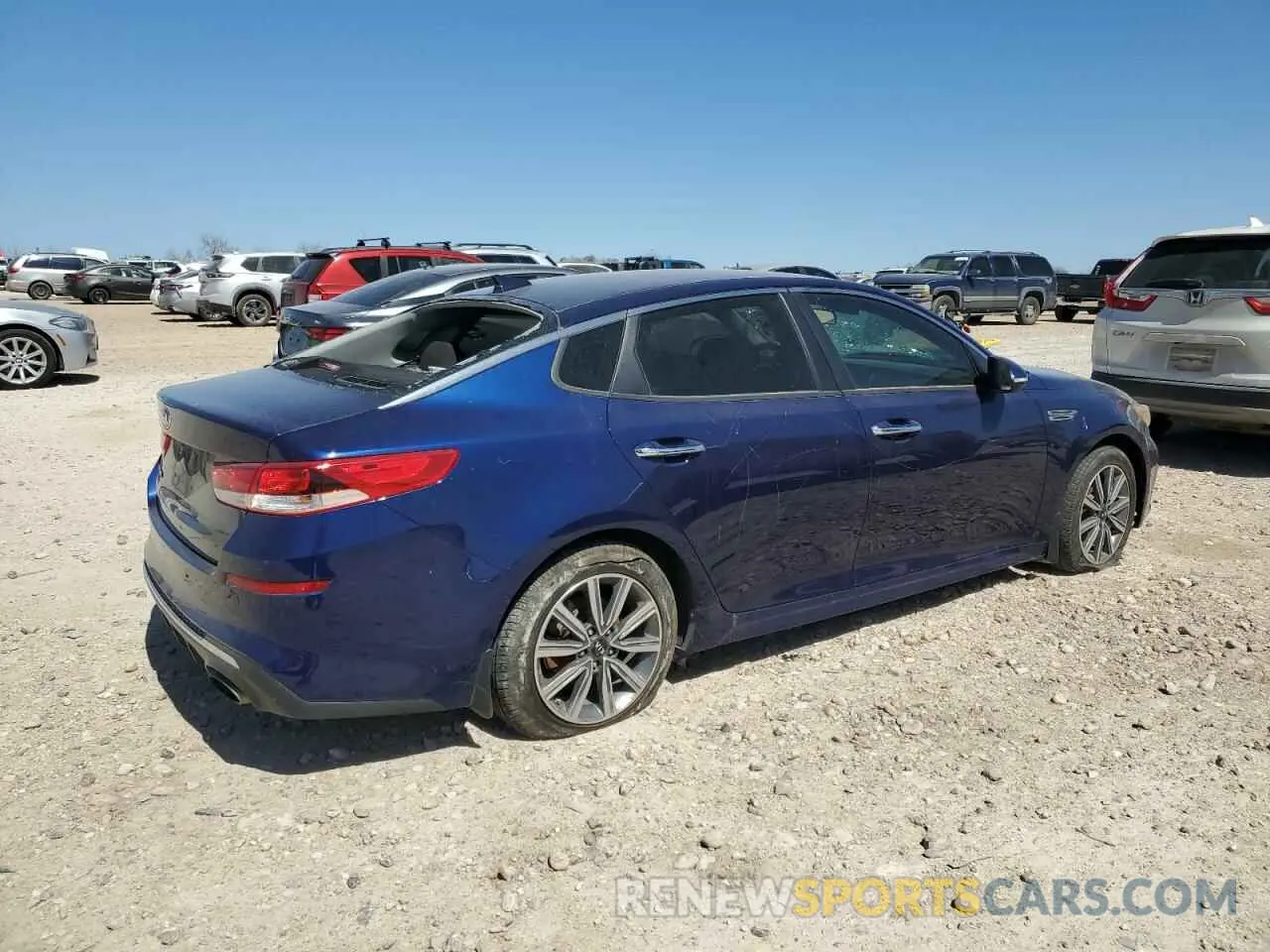 3 Photograph of a damaged car 5XXGT4L34KG350946 KIA OPTIMA 2019