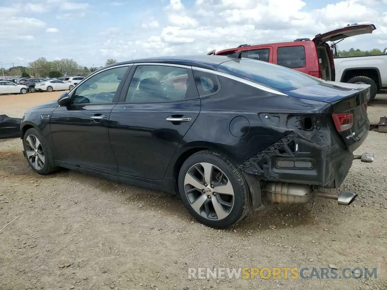 2 Photograph of a damaged car 5XXGT4L34KG362384 KIA OPTIMA 2019