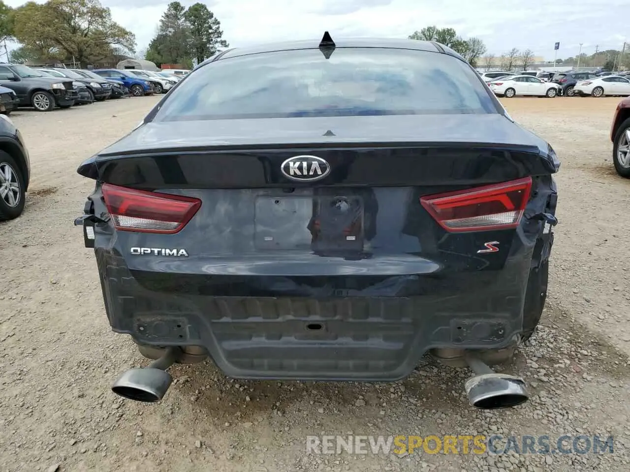 6 Photograph of a damaged car 5XXGT4L34KG362384 KIA OPTIMA 2019