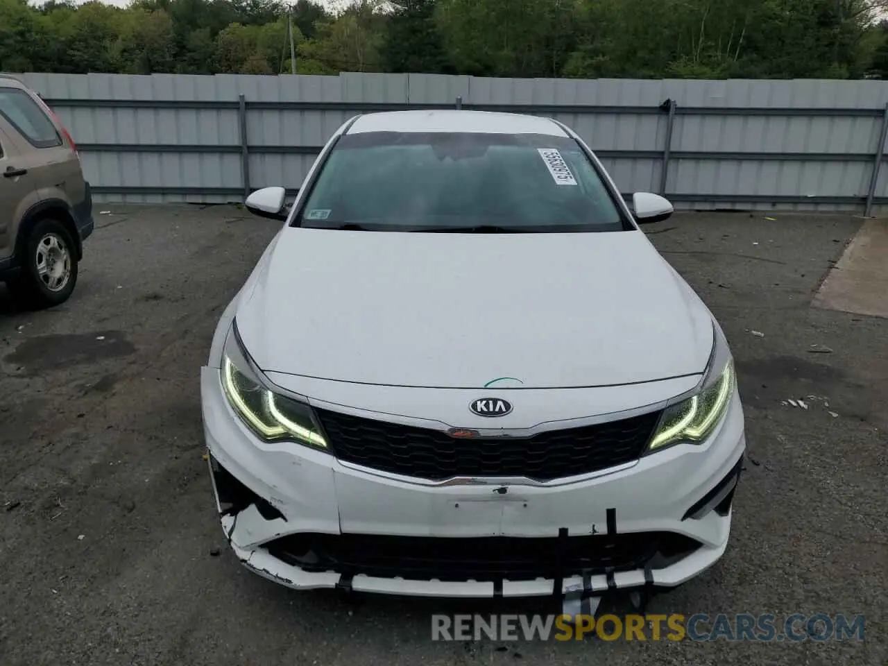 5 Photograph of a damaged car 5XXGT4L35KG278705 KIA OPTIMA 2019