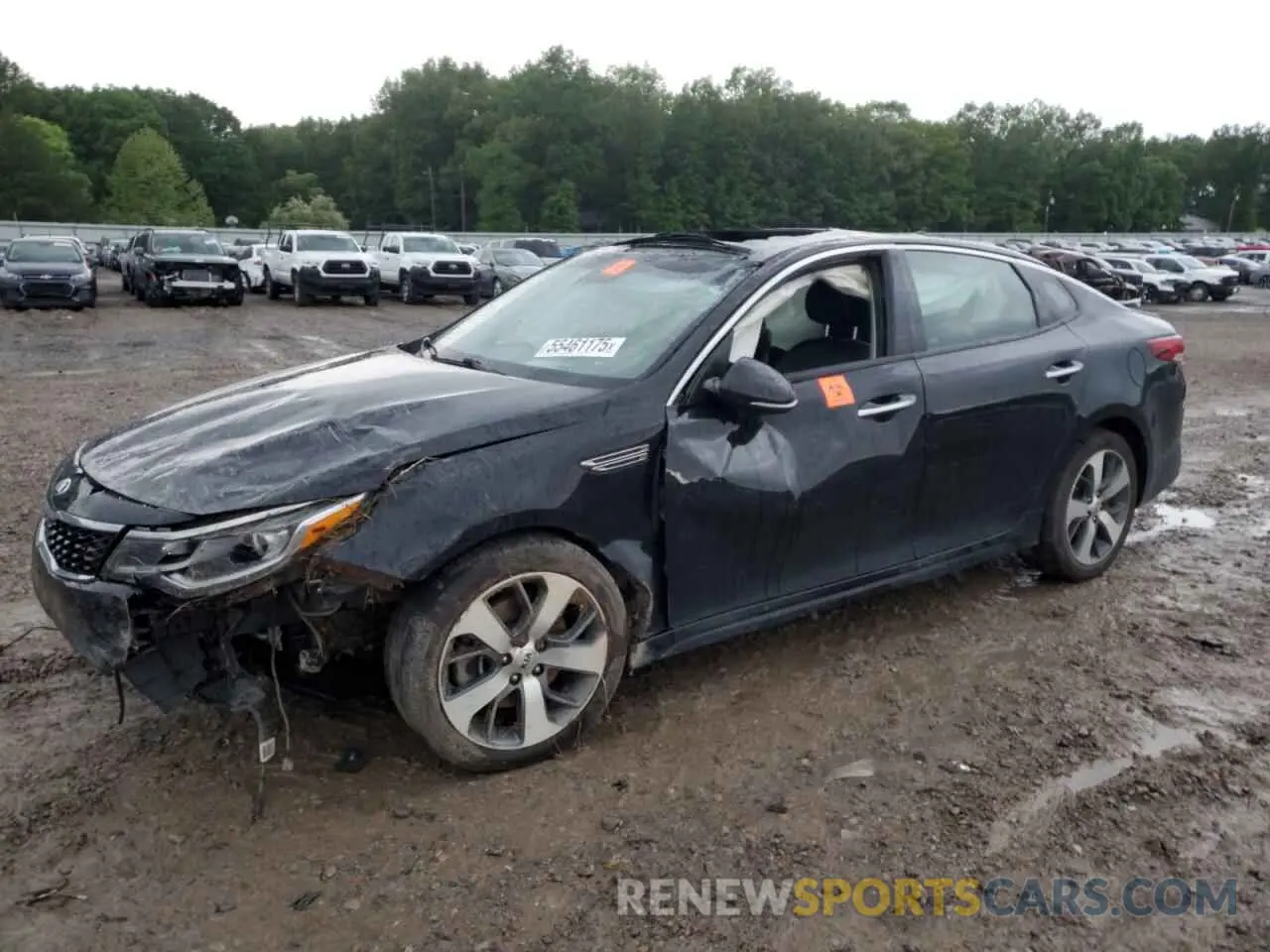 1 Photograph of a damaged car 5XXGT4L35KG286979 KIA OPTIMA 2019