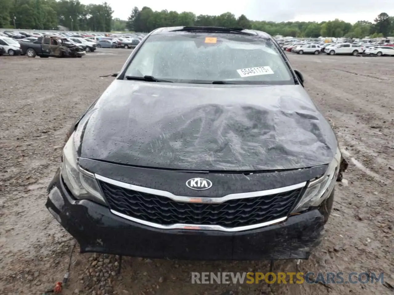 5 Photograph of a damaged car 5XXGT4L35KG286979 KIA OPTIMA 2019