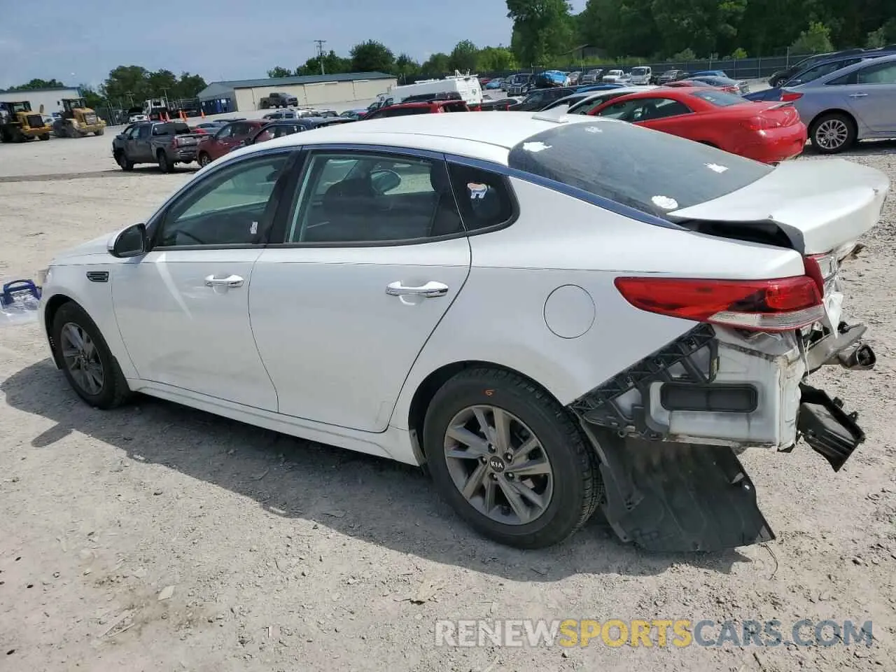 2 Photograph of a damaged car 5XXGT4L35KG287369 KIA OPTIMA 2019