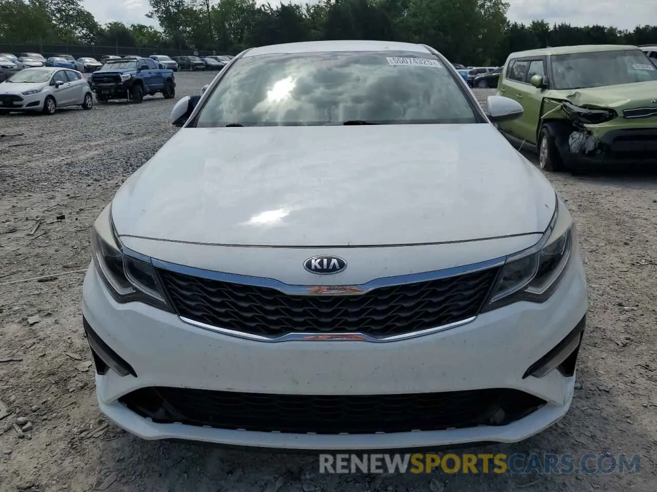 5 Photograph of a damaged car 5XXGT4L35KG287369 KIA OPTIMA 2019