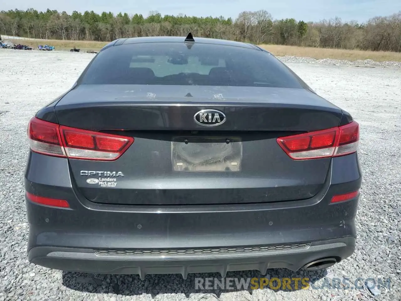 6 Photograph of a damaged car 5XXGT4L35KG296606 KIA OPTIMA 2019
