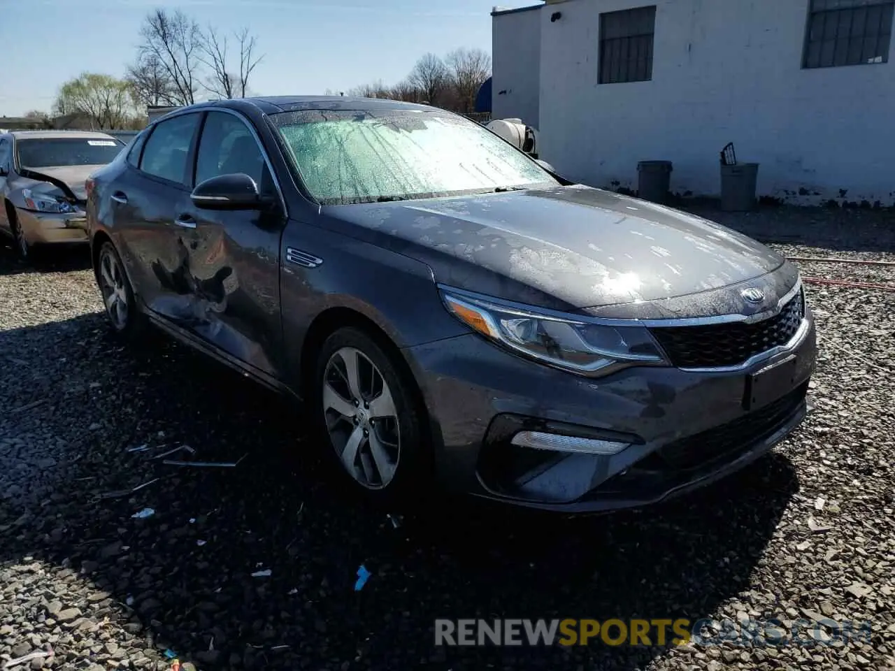 4 Photograph of a damaged car 5XXGT4L35KG307636 KIA OPTIMA 2019