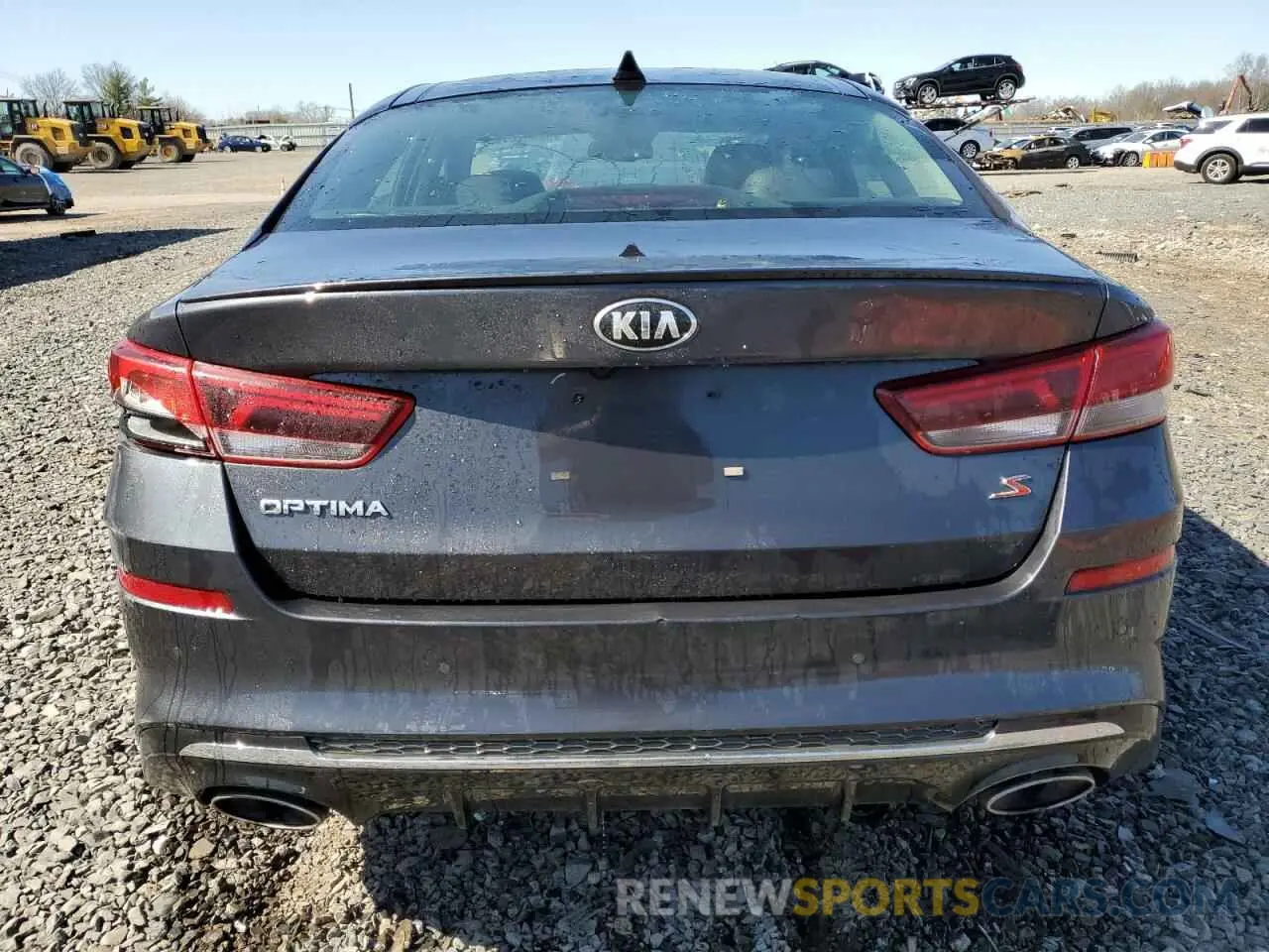 6 Photograph of a damaged car 5XXGT4L35KG307636 KIA OPTIMA 2019