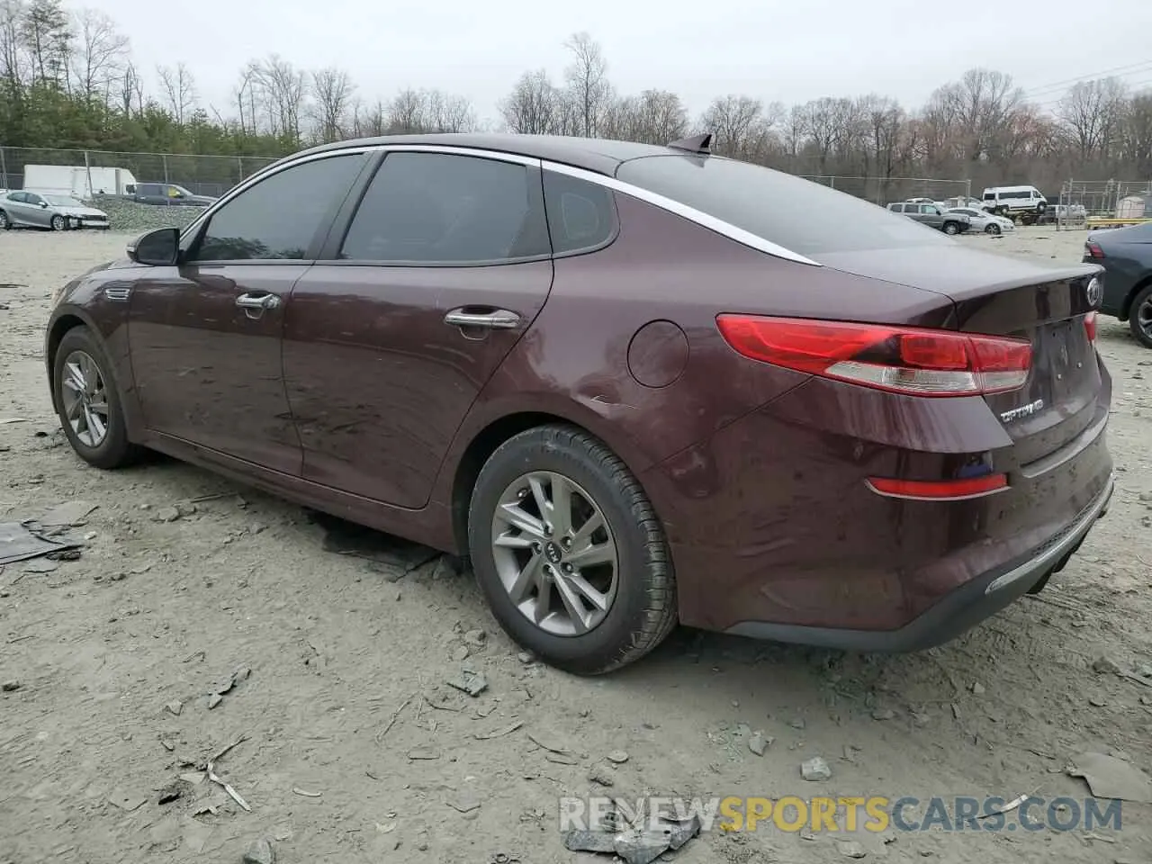 2 Photograph of a damaged car 5XXGT4L35KG312240 KIA OPTIMA 2019
