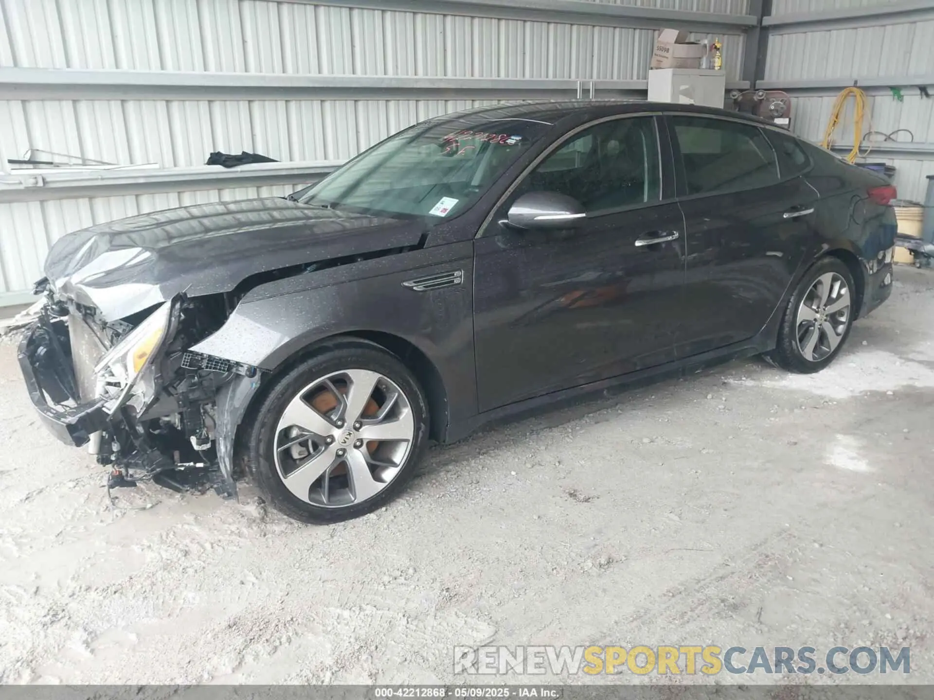 2 Photograph of a damaged car 5XXGT4L35KG314960 KIA OPTIMA 2019