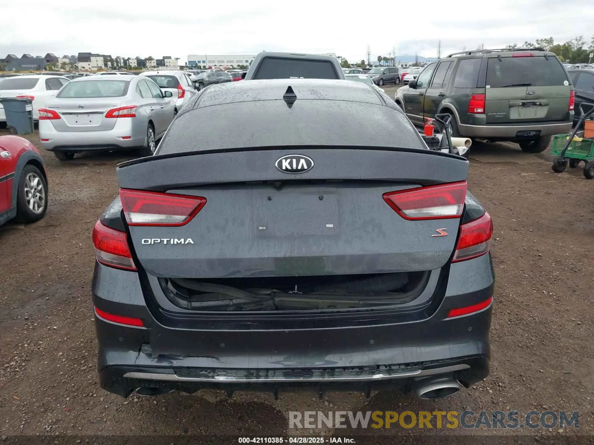 6 Photograph of a damaged car 5XXGT4L35KG318216 KIA OPTIMA 2019