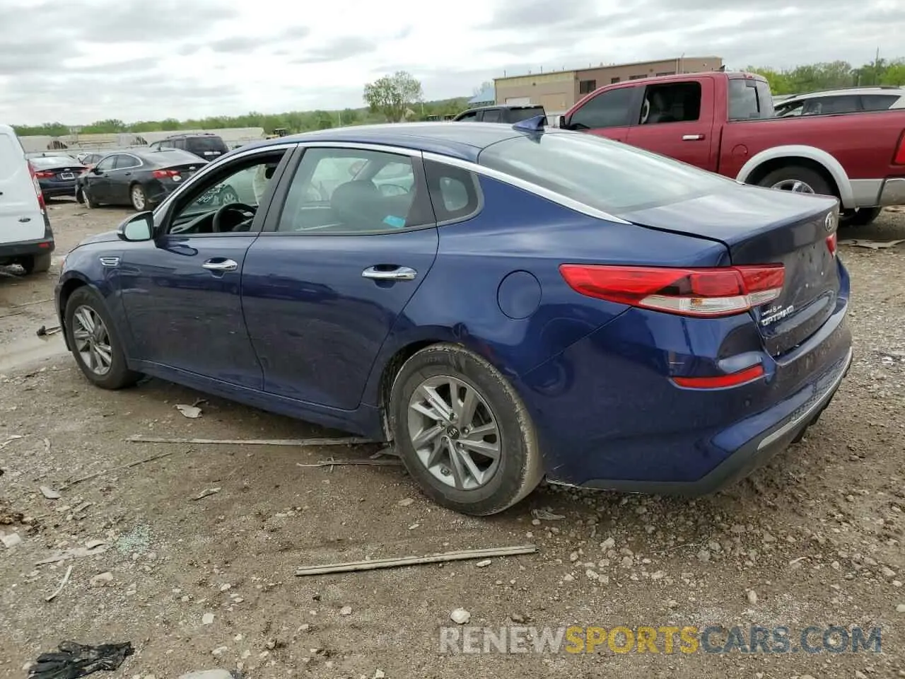2 Photograph of a damaged car 5XXGT4L35KG319320 KIA OPTIMA 2019