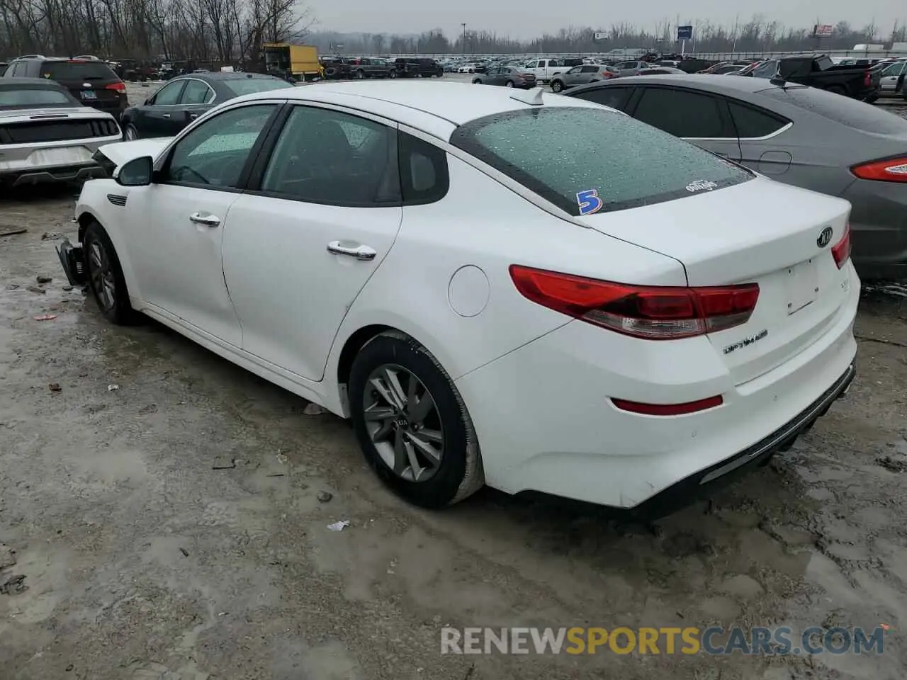2 Photograph of a damaged car 5XXGT4L35KG331970 KIA OPTIMA 2019