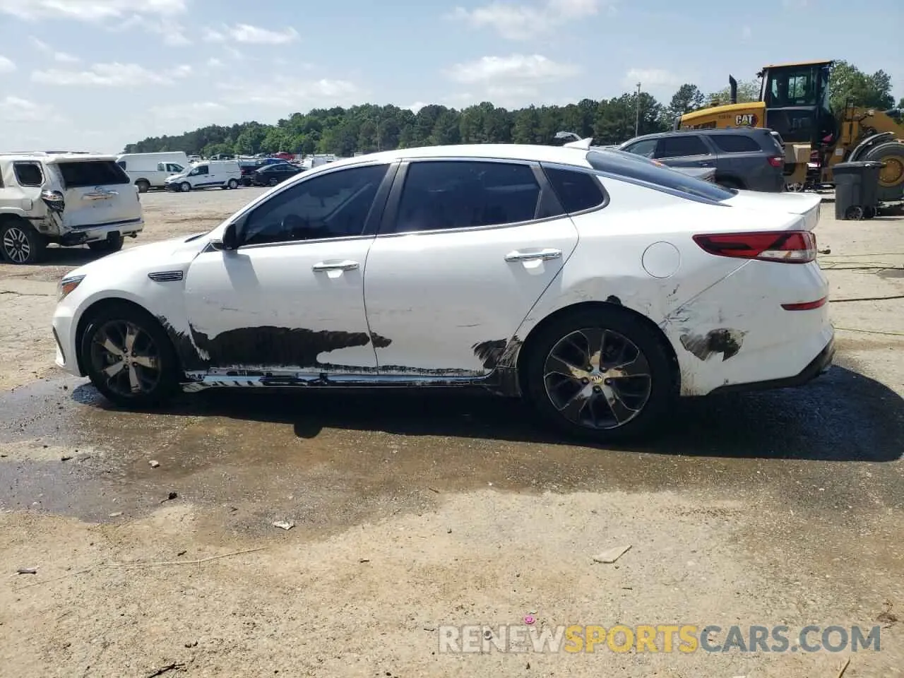 2 Photograph of a damaged car 5XXGT4L35KG332486 KIA OPTIMA 2019