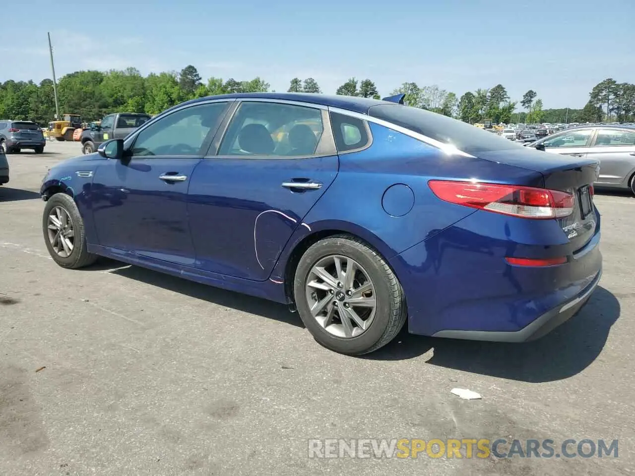 2 Photograph of a damaged car 5XXGT4L35KG340474 KIA OPTIMA 2019