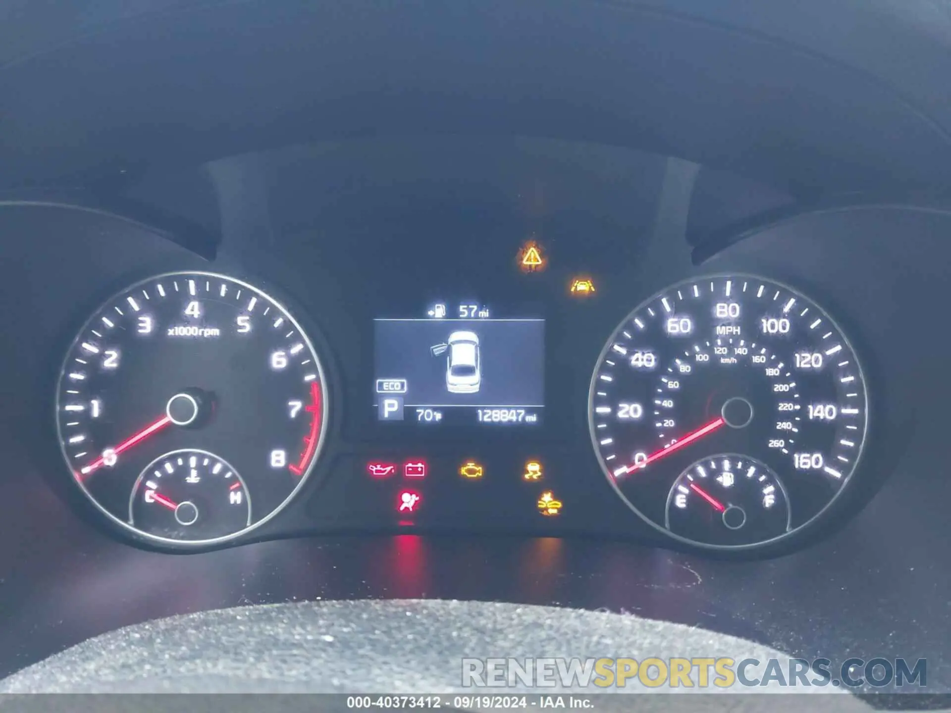7 Photograph of a damaged car 5XXGT4L35KG340751 KIA OPTIMA 2019