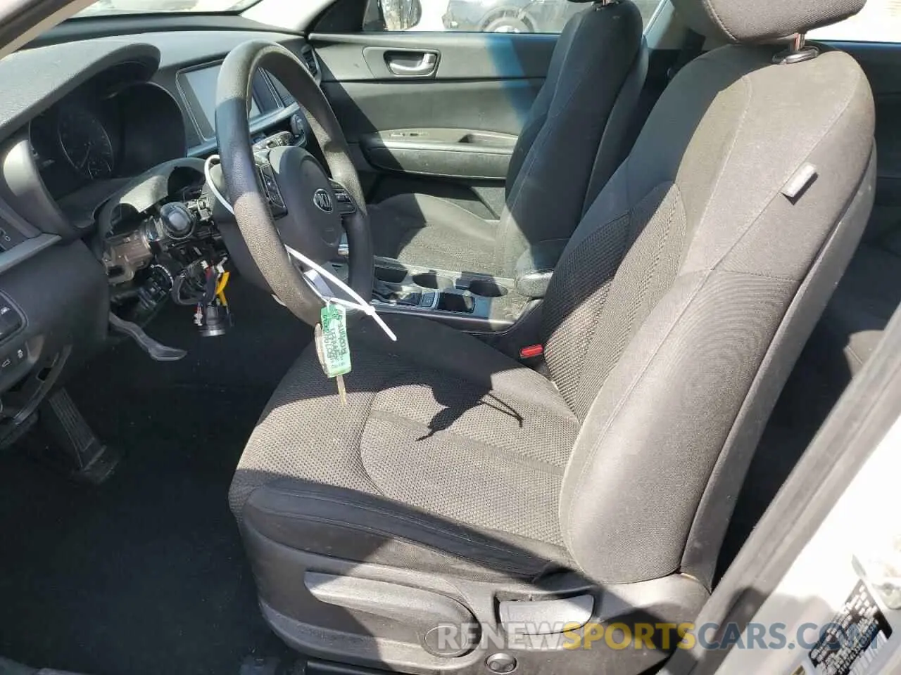 7 Photograph of a damaged car 5XXGT4L35KG348364 KIA OPTIMA 2019
