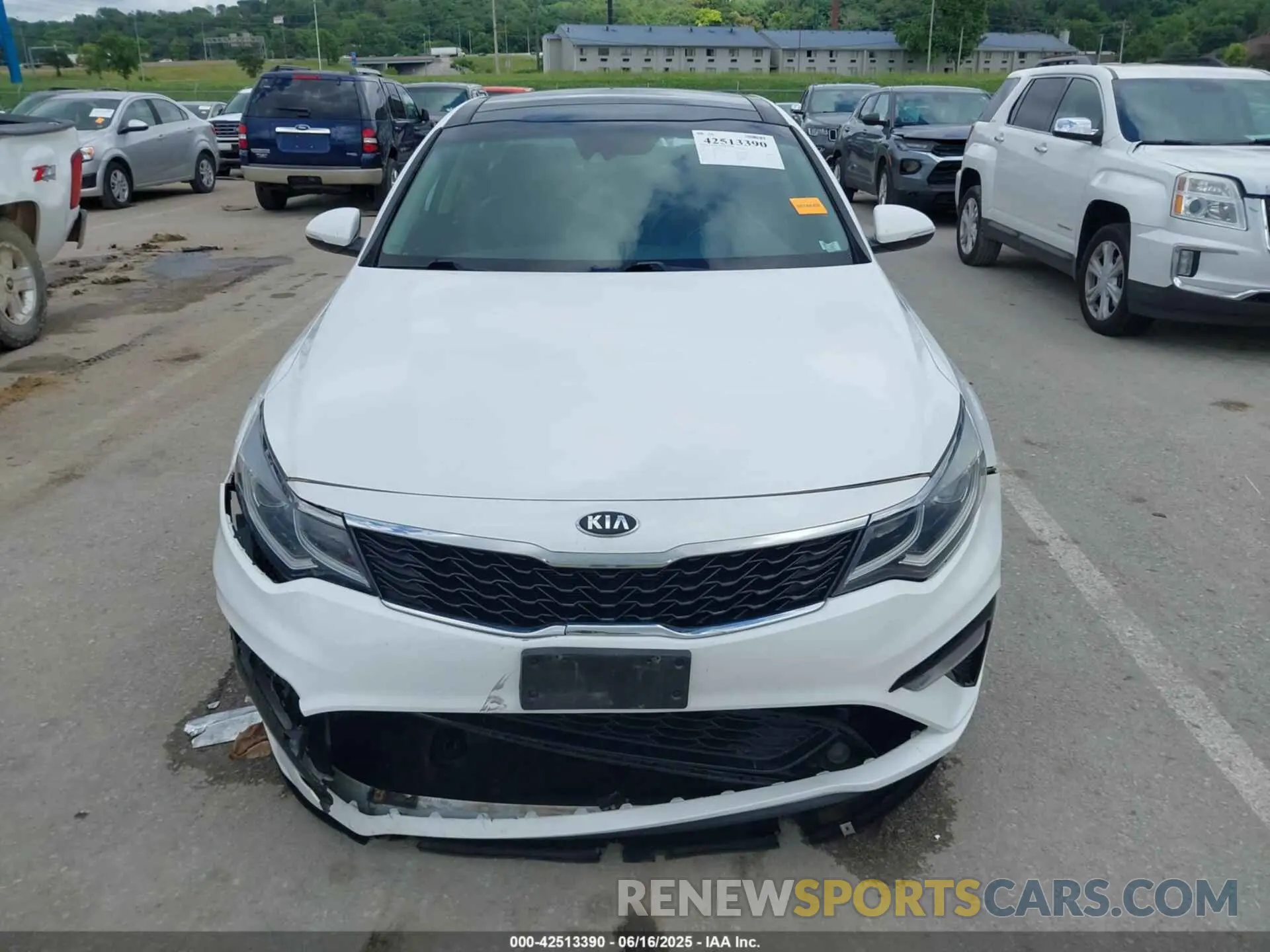 12 Photograph of a damaged car 5XXGT4L35KG355427 KIA OPTIMA 2019