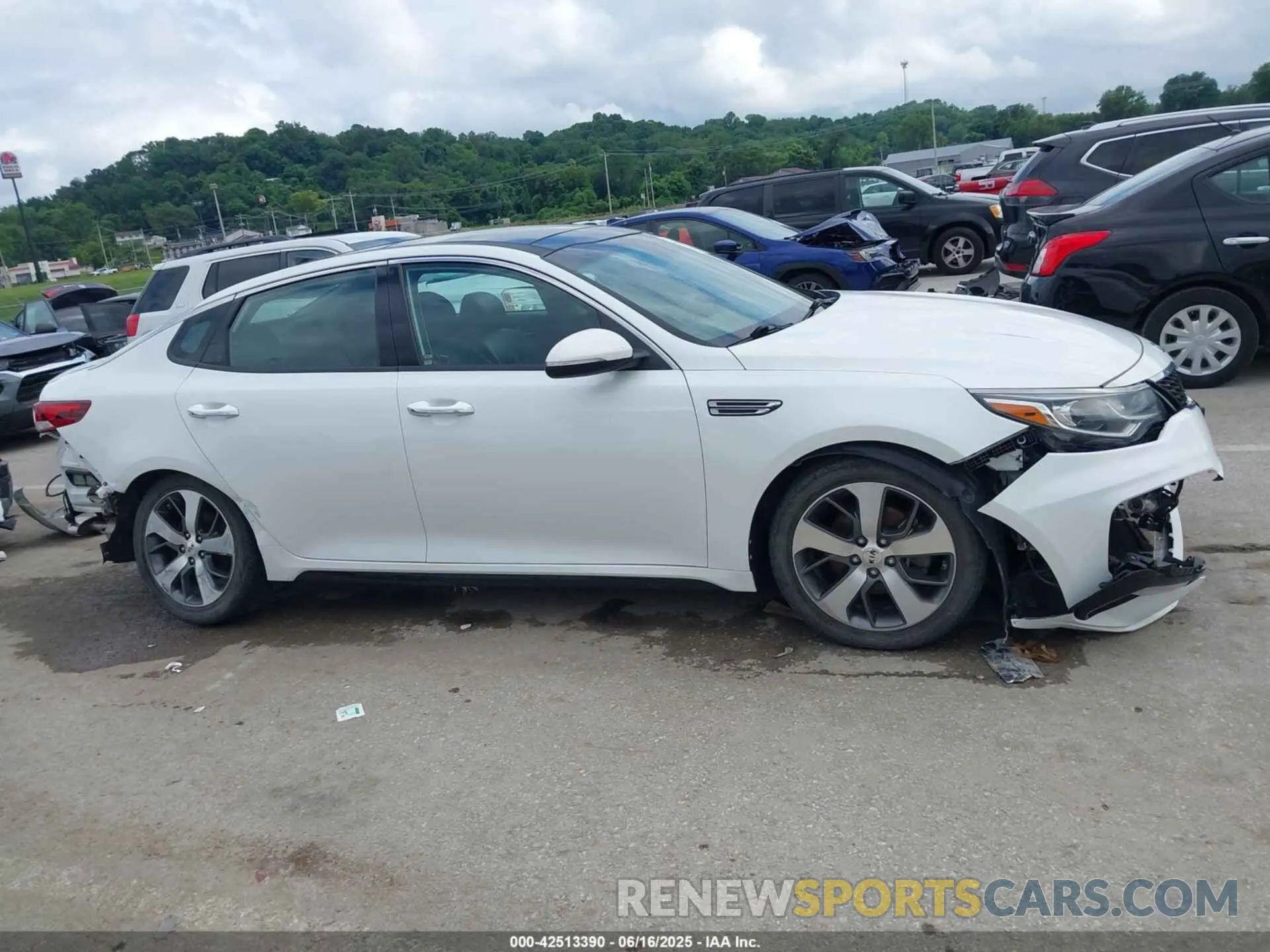 13 Photograph of a damaged car 5XXGT4L35KG355427 KIA OPTIMA 2019