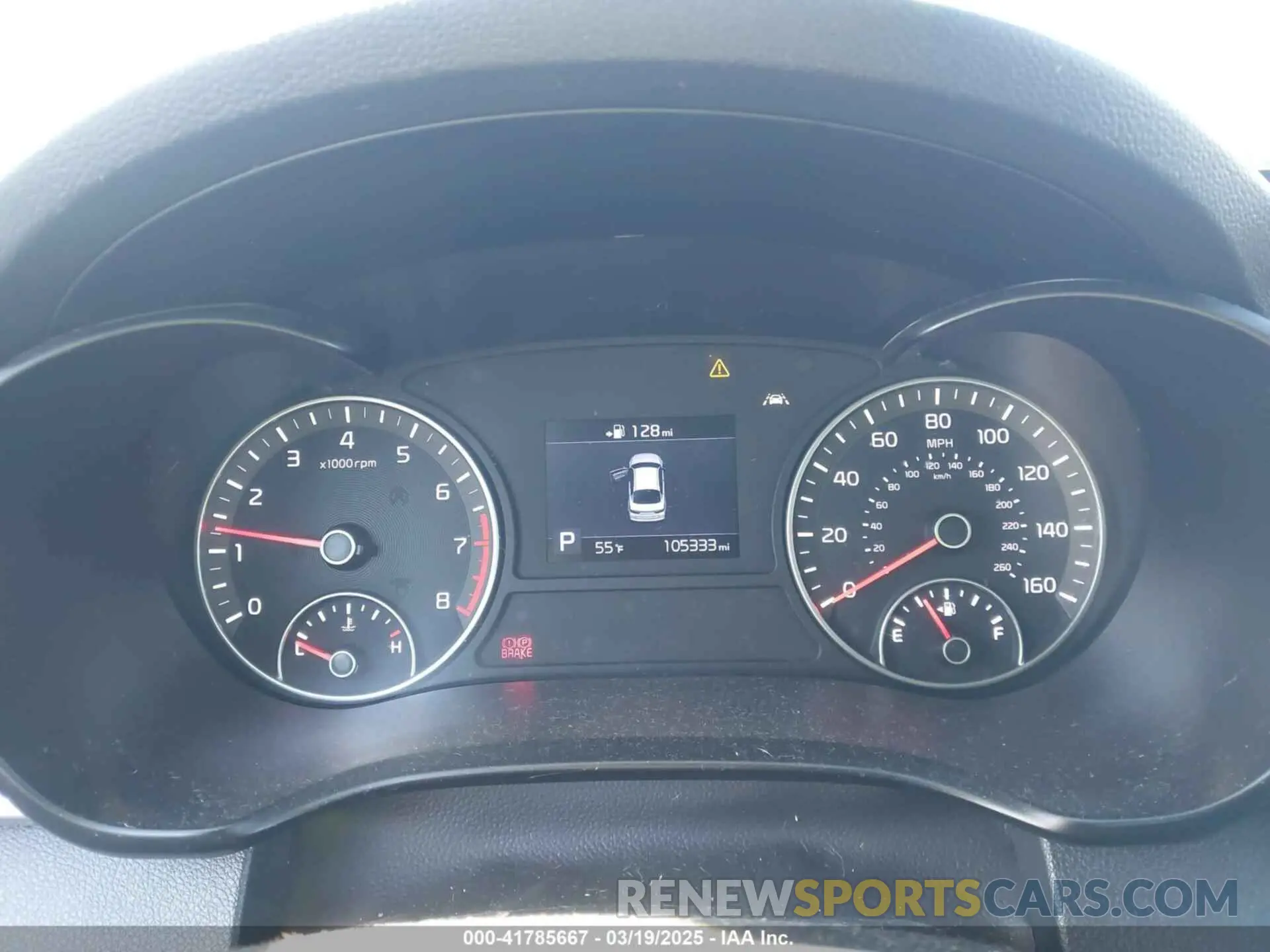 7 Photograph of a damaged car 5XXGT4L35KG357596 KIA OPTIMA 2019