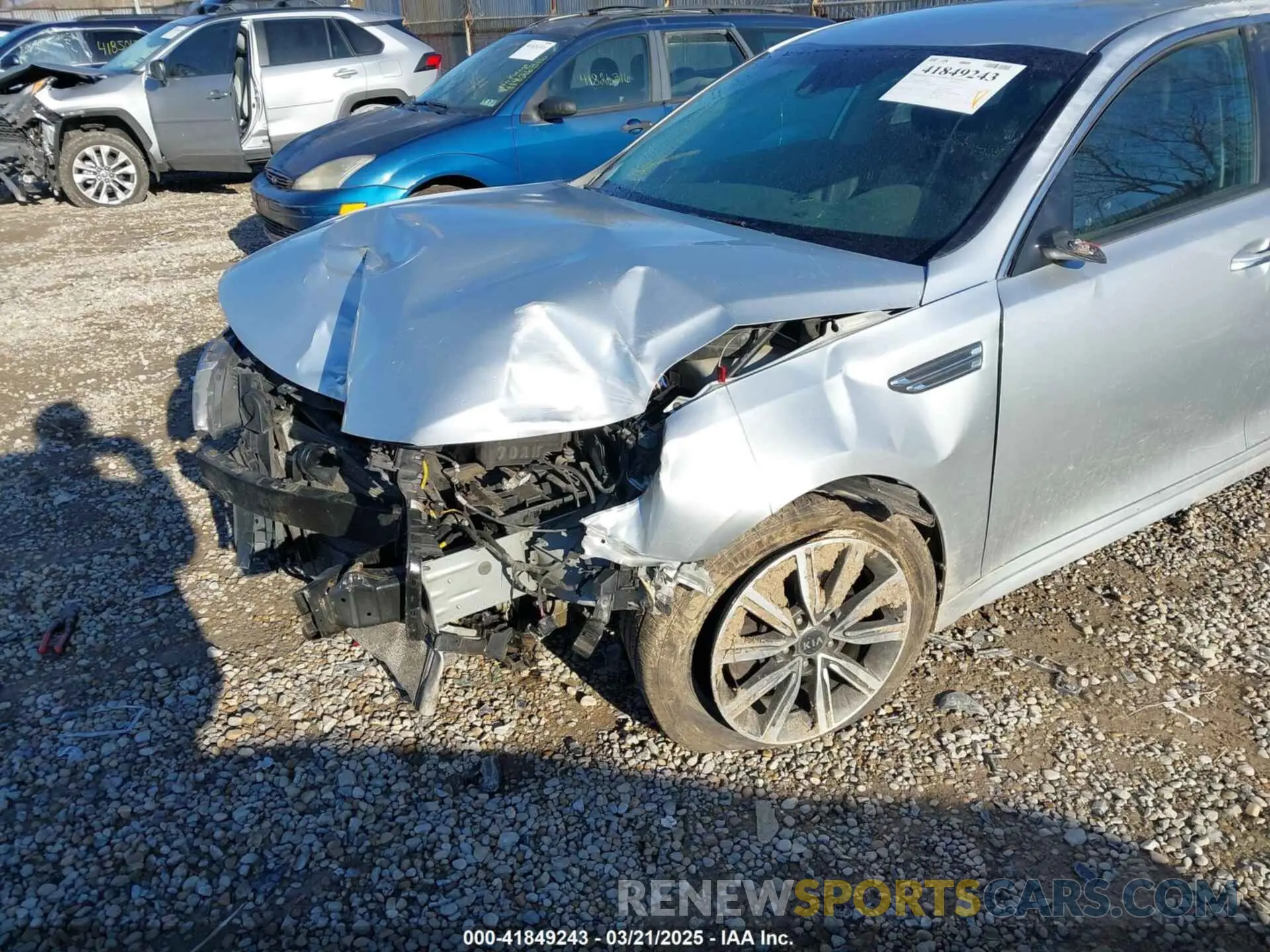 6 Photograph of a damaged car 5XXGT4L35KG359896 KIA OPTIMA 2019
