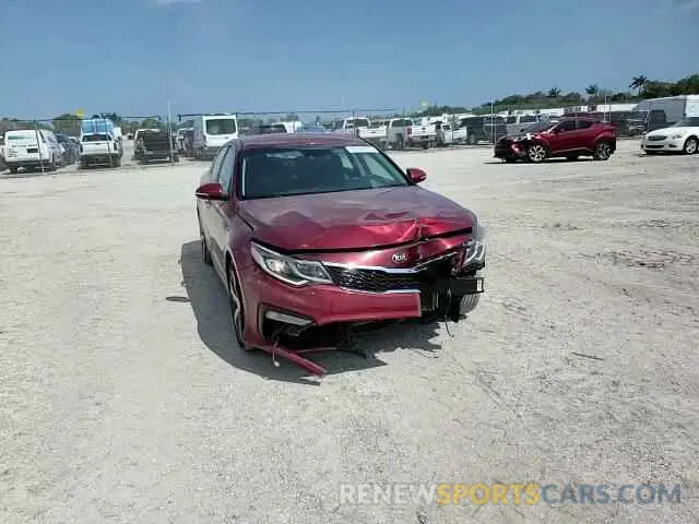 11 Photograph of a damaged car 5XXGT4L35KG362796 KIA OPTIMA 2019
