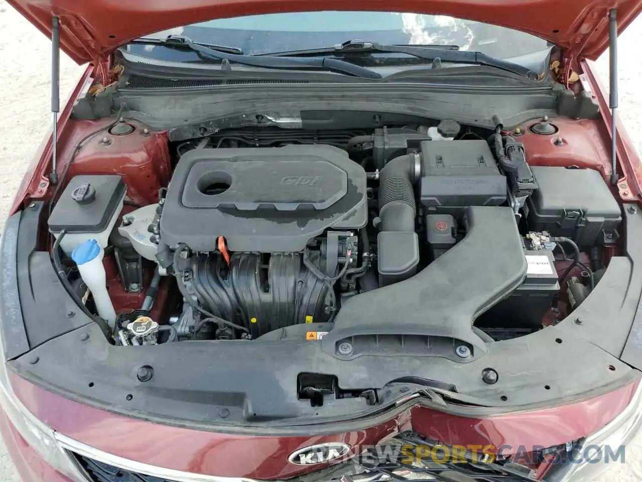 12 Photograph of a damaged car 5XXGT4L35KG362796 KIA OPTIMA 2019
