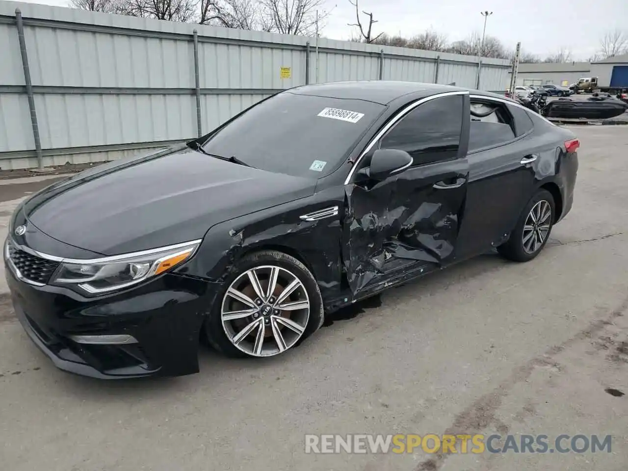 1 Photograph of a damaged car 5XXGT4L35KG368940 KIA OPTIMA 2019