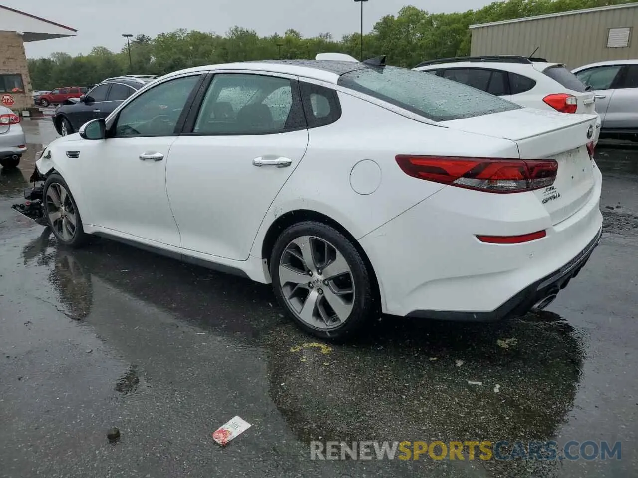2 Photograph of a damaged car 5XXGT4L35KG373412 KIA OPTIMA 2019