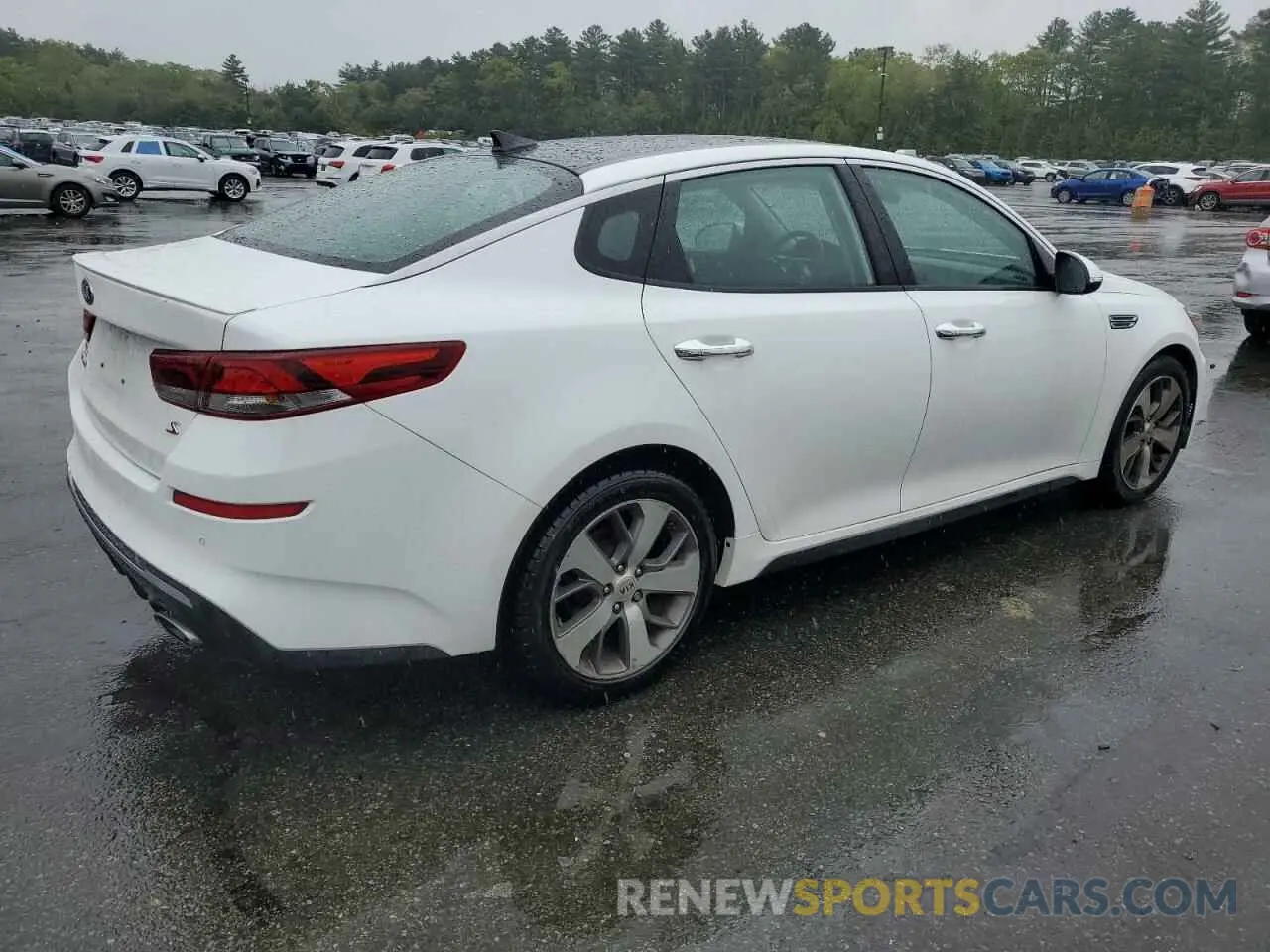 3 Photograph of a damaged car 5XXGT4L35KG373412 KIA OPTIMA 2019