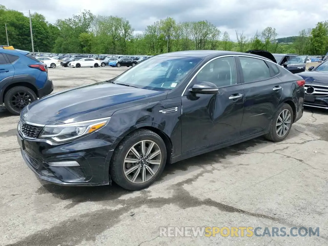 1 Photograph of a damaged car 5XXGT4L35KG375273 KIA OPTIMA 2019