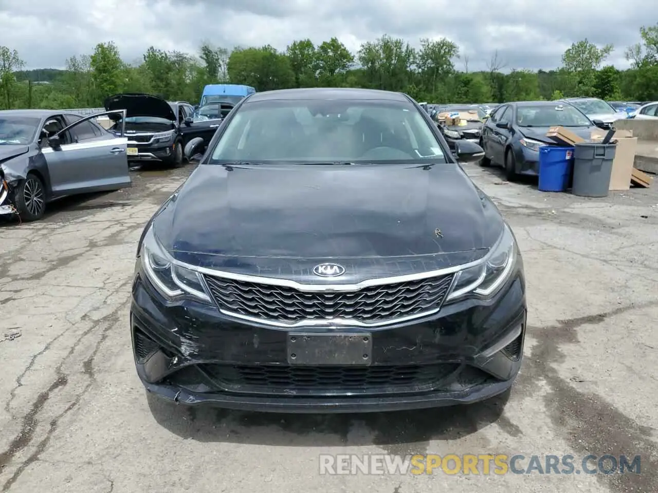5 Photograph of a damaged car 5XXGT4L35KG375273 KIA OPTIMA 2019