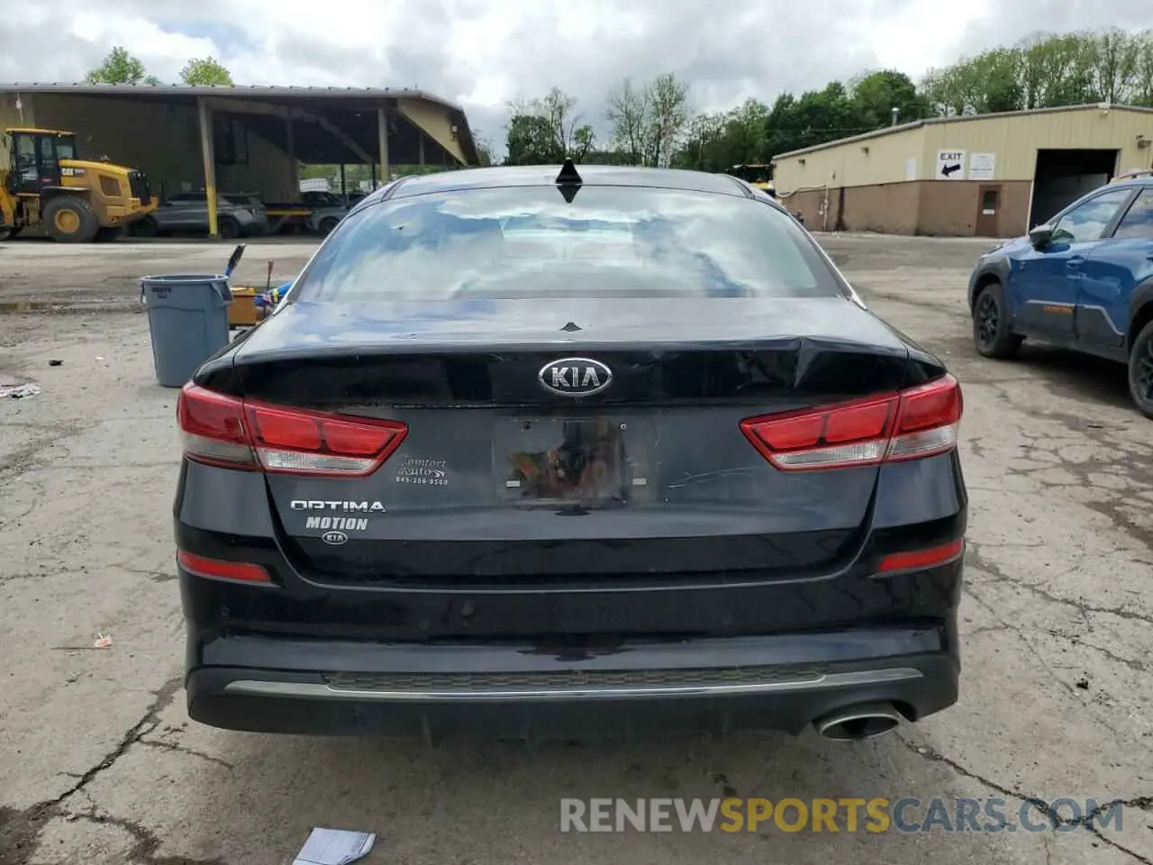 6 Photograph of a damaged car 5XXGT4L35KG375273 KIA OPTIMA 2019