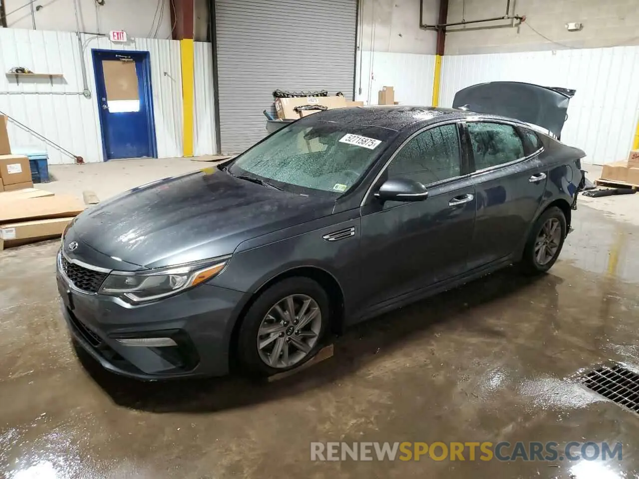 1 Photograph of a damaged car 5XXGT4L35KG377685 KIA OPTIMA 2019
